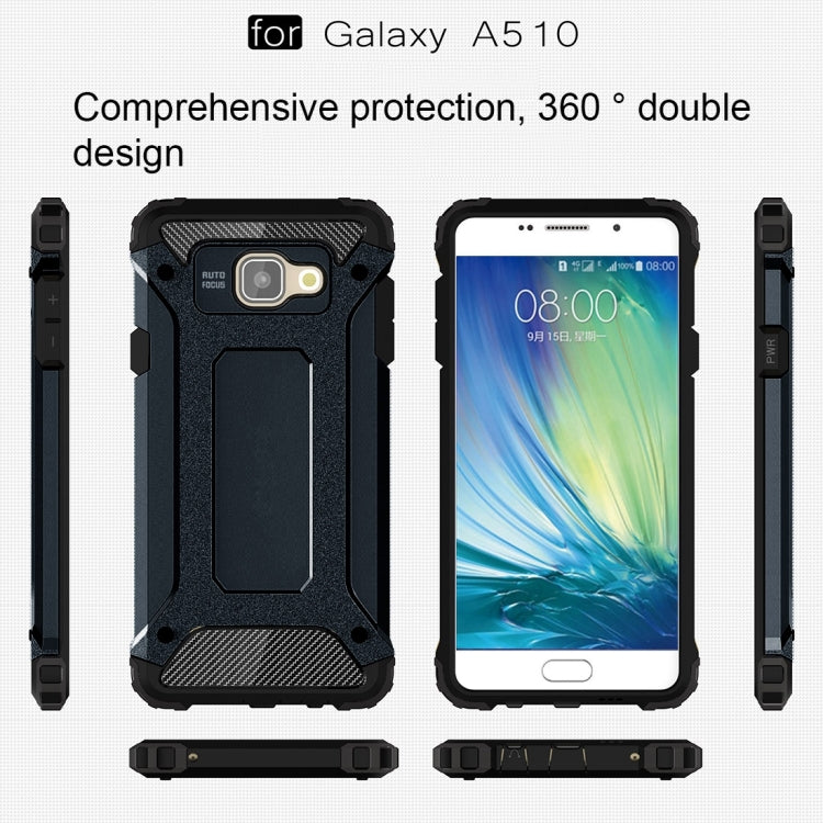 For Galaxy A5 (2016) / A510 Tough Armor TPU + PC Combination Case, For Galaxy A5 (2016) / A510