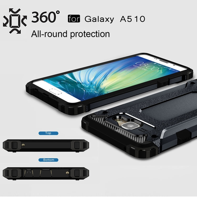 For Galaxy A5 (2016) / A510 Tough Armor TPU + PC Combination Case, For Galaxy A5 (2016) / A510