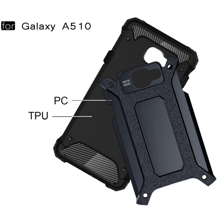 For Galaxy A5 (2016) / A510 Tough Armor TPU + PC Combination Case, For Galaxy A5 (2016) / A510