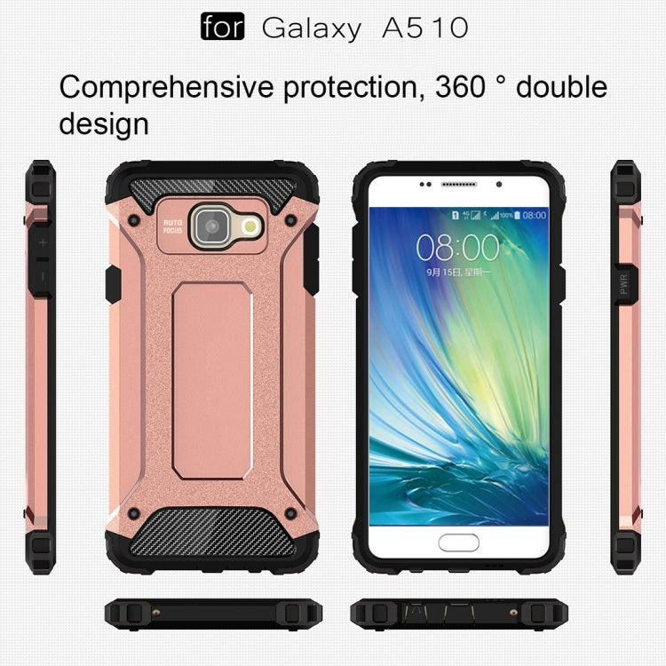 For Galaxy A5 (2016) / A510 Tough Armor TPU + PC Combination Case, For Galaxy A5 (2016) / A510