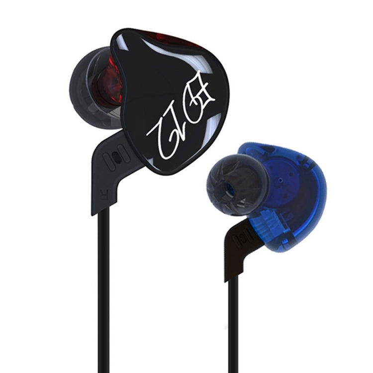 KZ ED12 Standard Version 3.5mm Jack Hanging Ear Sports In-Ear Wired Earphone, Cable Length: 1.2m, ED12 Standard Version