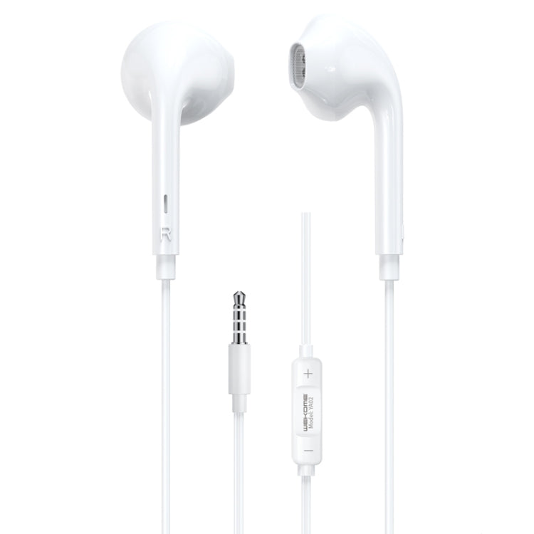 WK YA-02 3.5mm In-Ear Wired Call Music Earphone, Length: 1.2m, 3.5mm