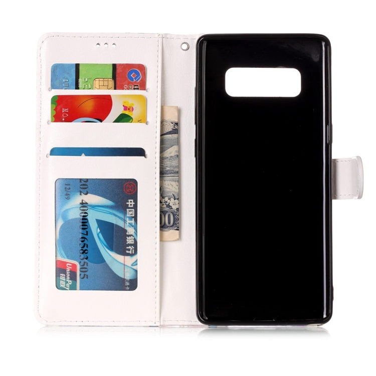 For Galaxy Note 8 Embossed Horizontal Flip Leather Case with Holder & Card Slots & Wallet & Photo Frame, For Galaxy Note 8