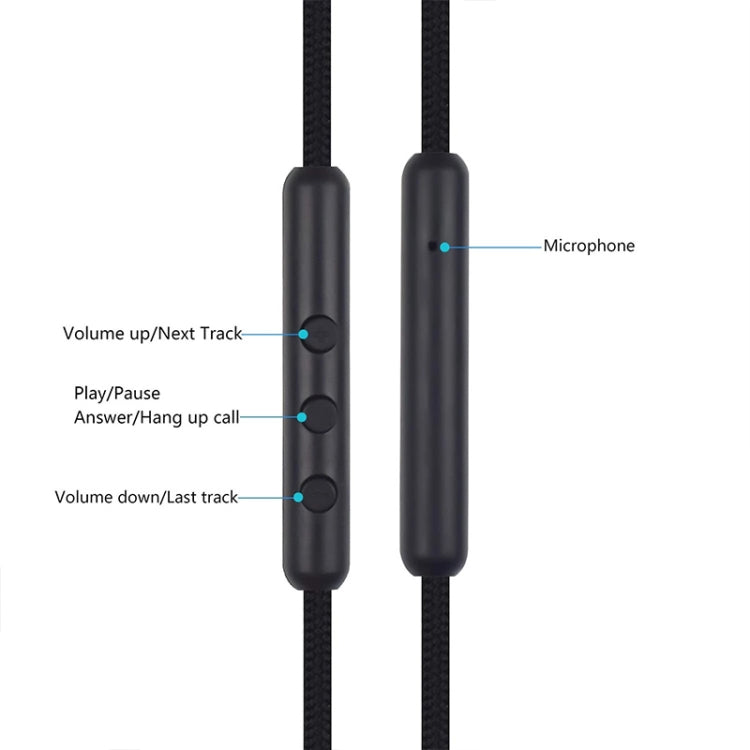 ZS0010 Wired Control Version 3.5mm to 2.5mm Headphone Cable for Sennheiser HD518 HD558 HD598 HD579 559, Wired Control Version