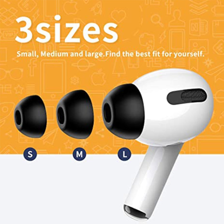 ZS0164 Slow Rebound Foam Earmuffs for AirPods Pro, Size: S, S