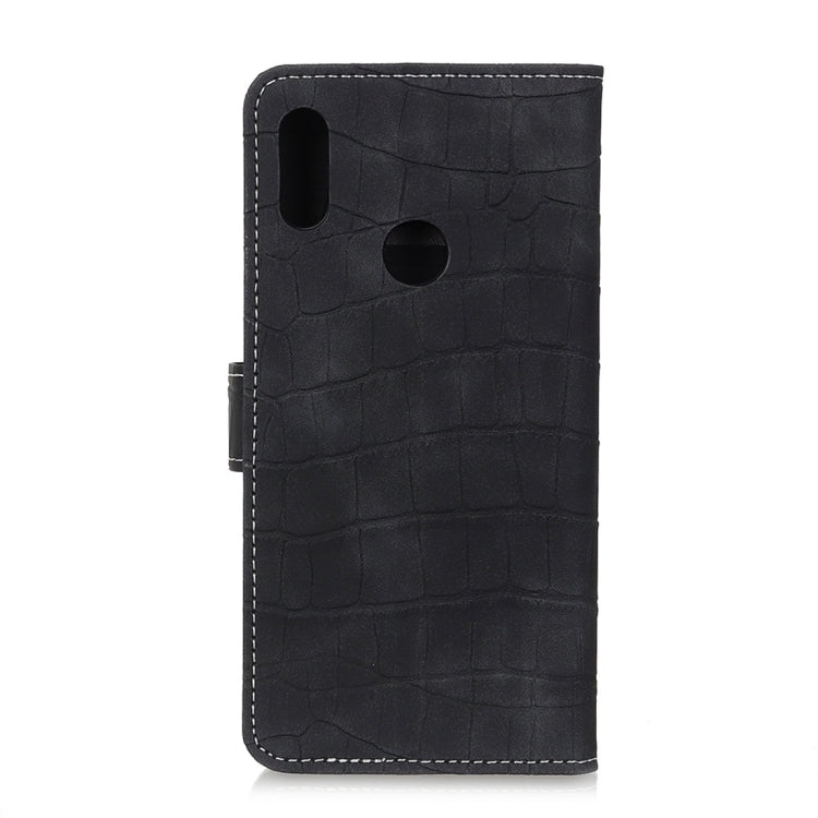 Crocodile Texture Horizontal Flip Leather Case for Galaxy A40, with Holder & Wallet & Card Slots & Photo Frame, For Galaxy A40