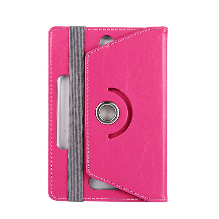 7 inch Tablets Leather Case Crazy Horse Texture 360 Degrees Rotation Protective Case Shell with Holder for Galaxy Tab A 7.0 (2016) / T280 & Tab 4 7.0 / T230 & Tab Q T2558, Colorfly G708, Asus ZenPad 7.0 Z370CG, Huawei MediaPad T1 7.0 / T1-701u