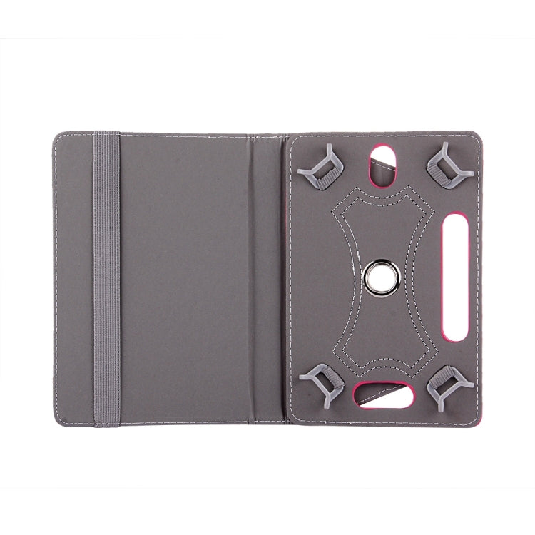 7 inch Tablets Leather Case Crazy Horse Texture 360 Degrees Rotation Protective Case Shell with Holder for Galaxy Tab A 7.0 (2016) / T280 & Tab 4 7.0 / T230 & Tab Q T2558, Colorfly G708, Asus ZenPad 7.0 Z370CG, Huawei MediaPad T1 7.0 / T1-701u