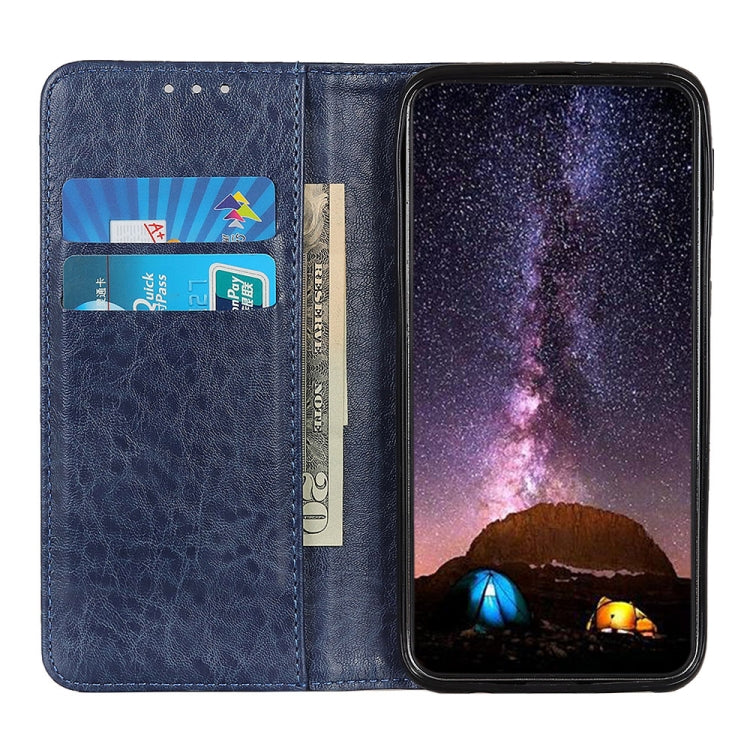 Magnetic Retro Crazy Horse Texture Horizontal Flip Leather Case for Galaxy A70, with Holder & Card Slots & Photo Frame, For Galaxy A70