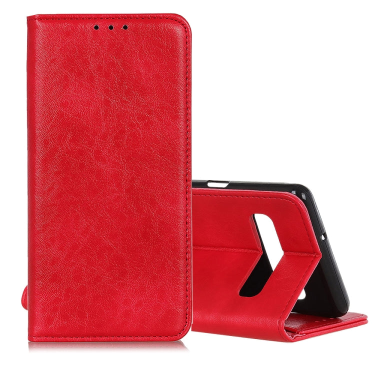 Magnetic Retro Crazy Horse Texture Horizontal Flip Leather Case for Galaxy S10 5G, with Holder & Card Slots & Photo Frame, For Galaxy S10 5G