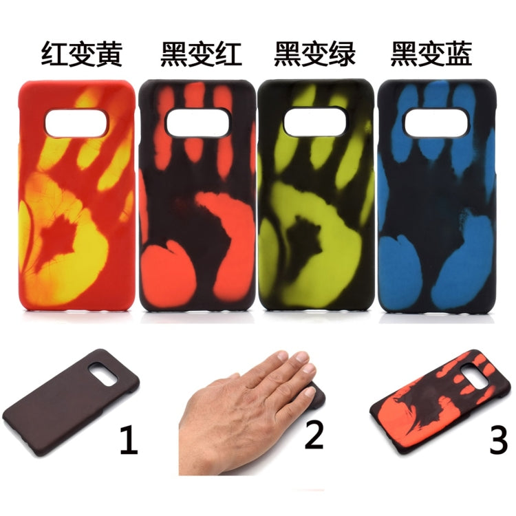 Paste Skin + PC Thermal Sensor Discoloration Case for Galaxy S10, For Galaxy S10