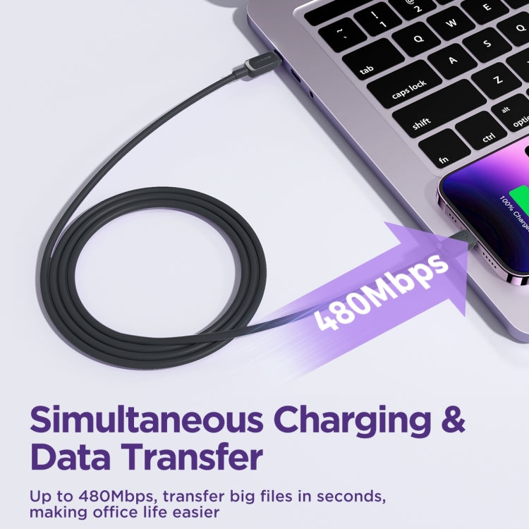 JOYROOM S-CL020A14 Multi-Color Series 20W USB-C / Type-C to 8 Pin Fast Charging Data Cable, Length:1.2m