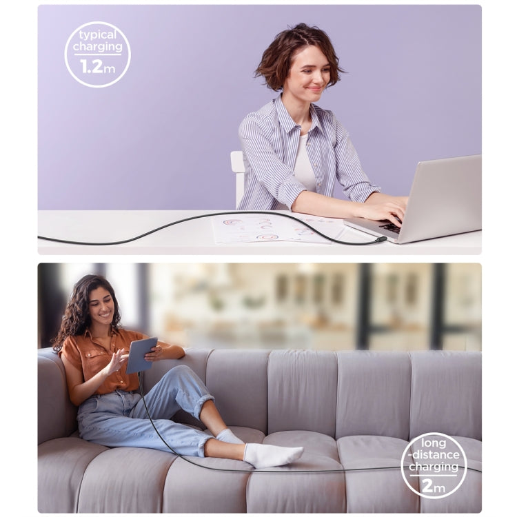 JOYROOM S-CL020A14 Multi-Color Series 20W USB-C / Type-C to 8 Pin Fast Charging Data Cable, Length:1.2m