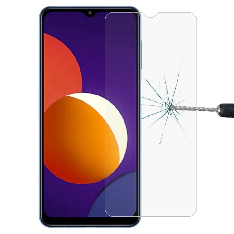 Film en verre trempé aluminium haute résistance 0,26 mm 9H 2,5D pour Samsung Galaxy A12 5G / A12 / A12 Nacho / M12 / A13 5G