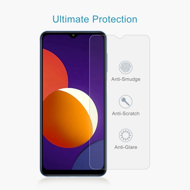 Film en verre trempé aluminium haute résistance 0,26 mm 9H 2,5D pour Samsung Galaxy A12 5G / A12 / A12 Nacho / M12 / A13 5G