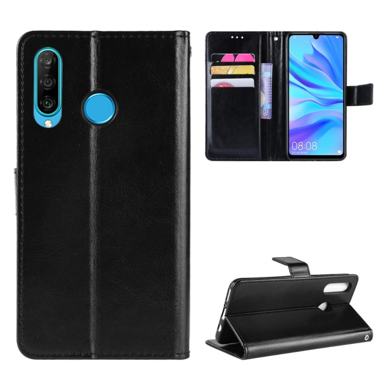 Retro Crazy Horse Texture Horizontal Flip Leather Case for Galaxy M30, with Holder & Card Slots & Photo Frame, For Galaxy M30