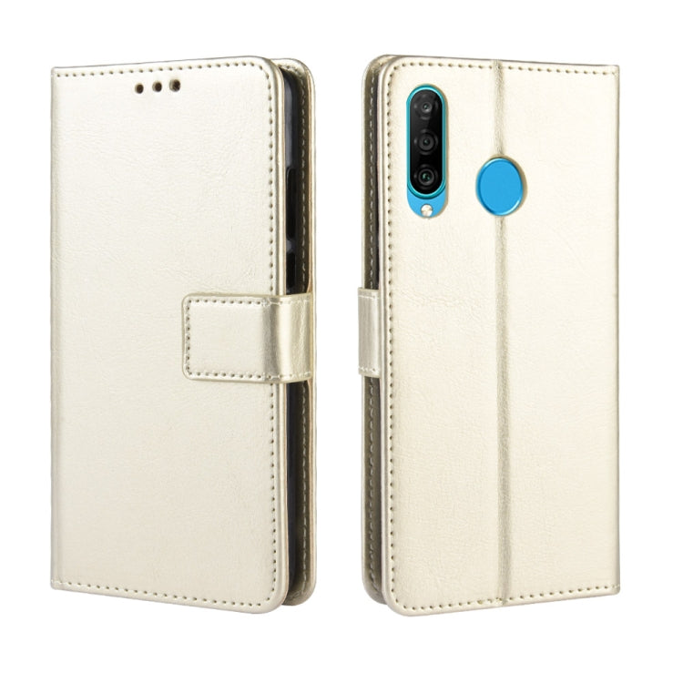 Retro Crazy Horse Texture Horizontal Flip Leather Case for Galaxy M30, with Holder & Card Slots & Photo Frame, For Galaxy M30
