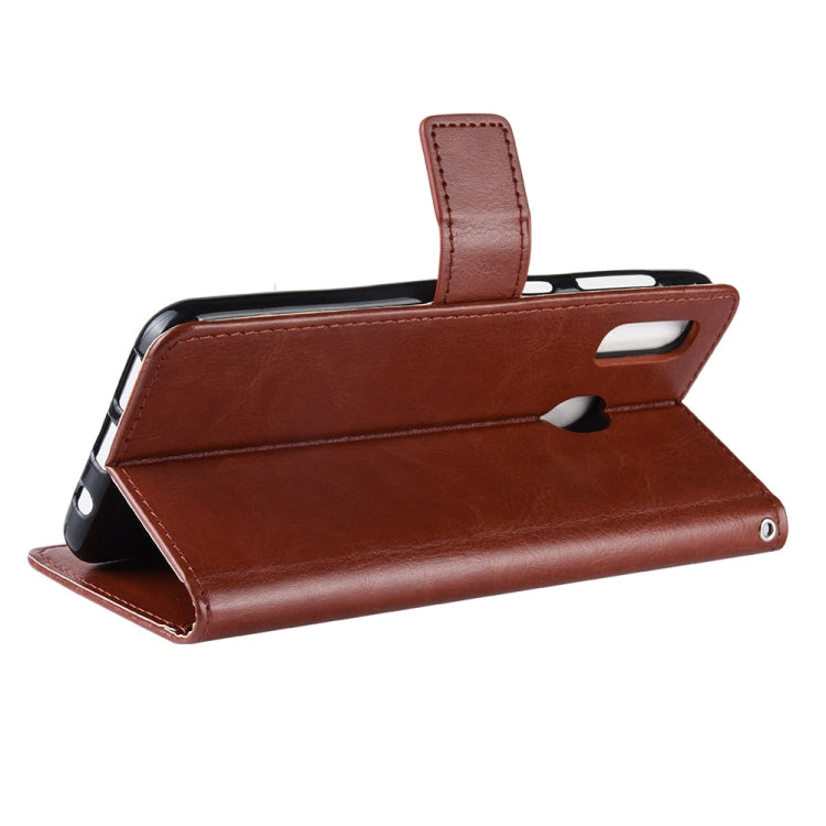 Retro Crazy Horse Texture Horizontal Flip Leather Case for Galaxy A20/A30, with Holder & Card Slots & Photo Frame, For Galaxy A20/A30, For Galaxy A20