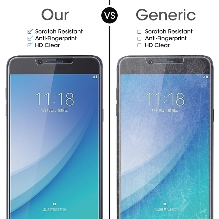 0.26mm 9H 2.5D Tempered Glass Film for Galaxy C7 Pro, For Galaxy C7 Pro(1 PC)
