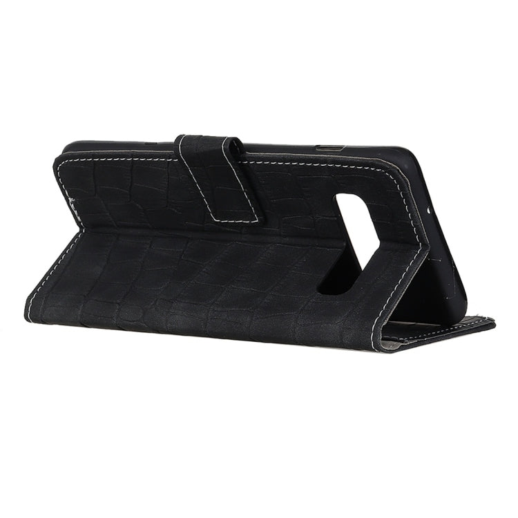 Crocodile Texture Horizontal Flip Leather Case for Galaxy S10 Plus, with Holder & Wallet & Card Slots & Photo Frame, For Galaxy S10 Plus