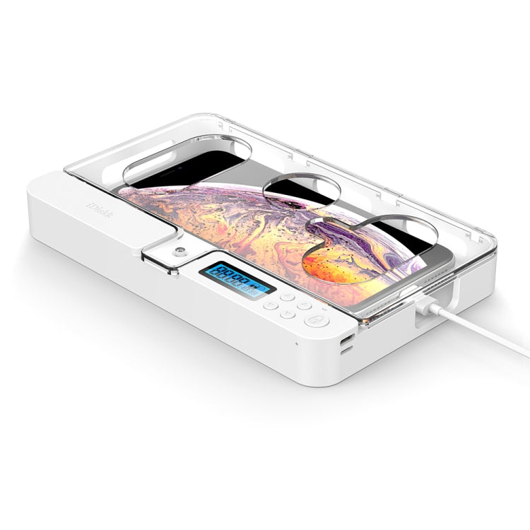 iDiskk Smart Phone Self-Controlled Timer Lock Box for iPhone, Sumsung, lock01 Transparent