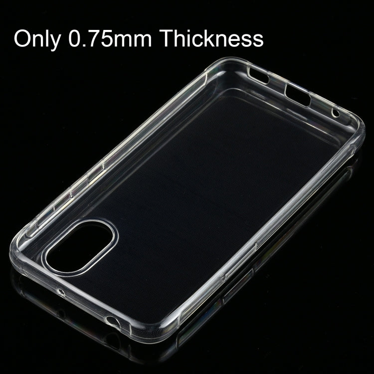 For Samsung Galaxy Xcover 5 0.75mm Ultra-thin Transparent TPU Soft Protective Case, For Samsung Galaxy Xcover 5