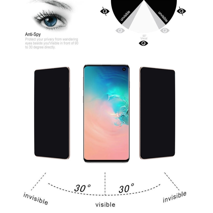 9H 3D Curved Anti-glare Full Screen Tempered Glass Film for Galaxy S10