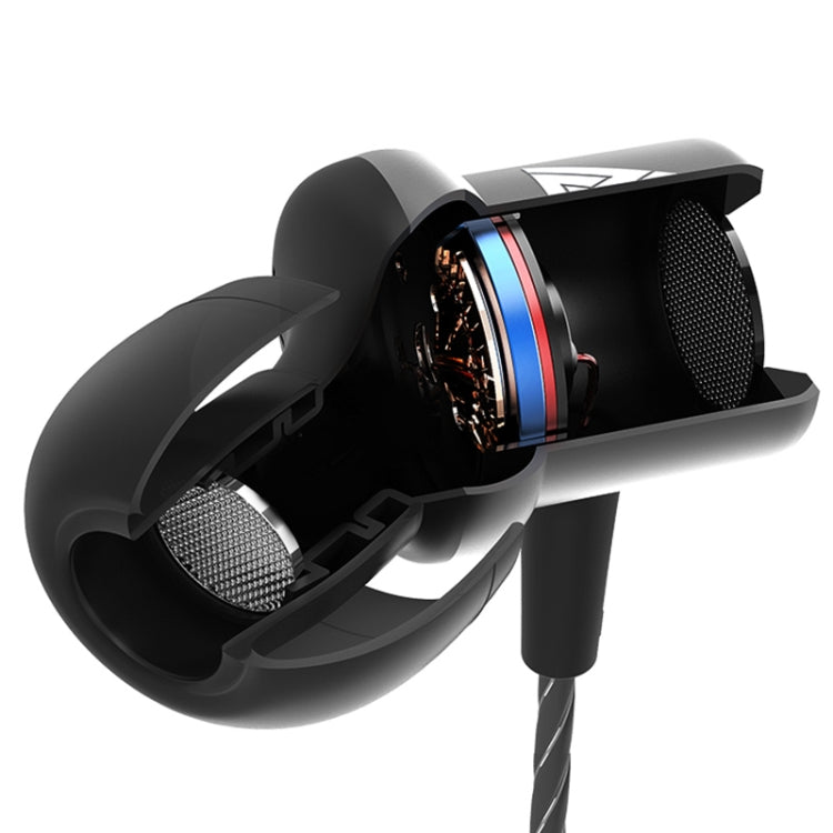 QKZ CK1 HIFI In-ear CNC Metal Carved Ear Shell Music Headphones