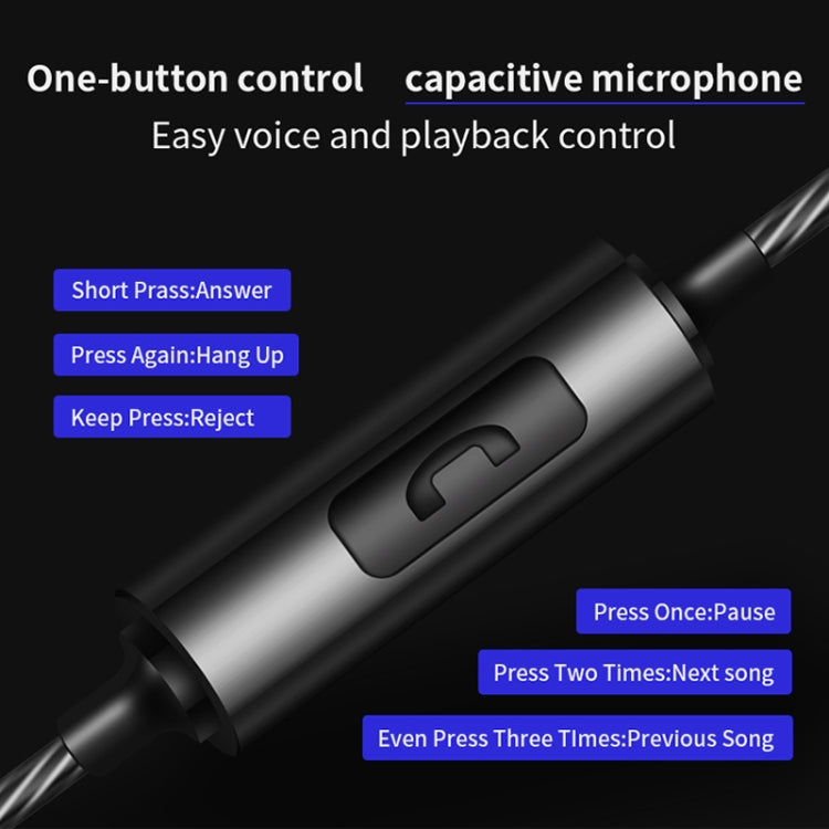 QKZ CK1 HIFI In-ear CNC Metal Carved Ear Shell Music Headphones