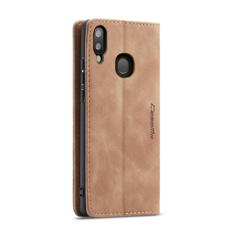 CaseMe-013 Multifunctional Retro Frosted Horizontal Flip Leather Case for Galaxy A20 / A30, with Card Slot & Holder & Wallet, For Galaxy A20 / A30