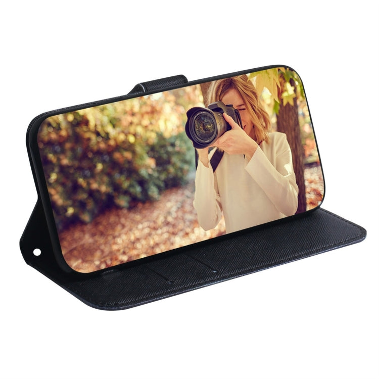 Étui à rabat horizontal en cuir avec motif loup et chien pour Galaxy S10 E, avec support, emplacements pour cartes et portefeuille.