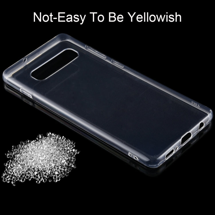 0.75mm Ultrathin Transparent TPU Soft Protective Case for Samsung Galaxy S10 Plus, For Samsung Galaxy S10 Plus