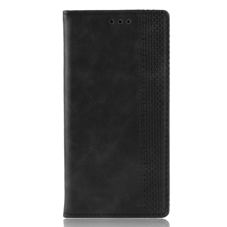 Magnetic Buckle Retro Texture Horizontal Flip Leather Case for Galaxy S10, with Holder & Card Slots & Wallet, For Galaxy S10
