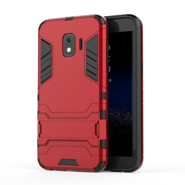 Coque antichoc en PC et TPU pour Galaxy J2 Core, avec support, pour Samsung Galaxy J2 Core