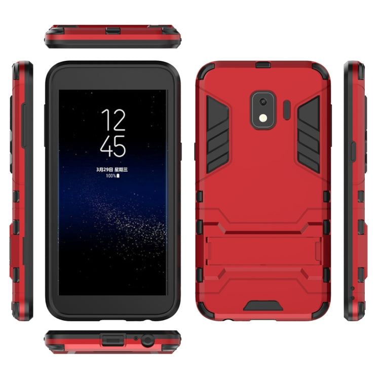 Coque antichoc en PC et TPU pour Galaxy J2 Core, avec support, pour Samsung Galaxy J2 Core