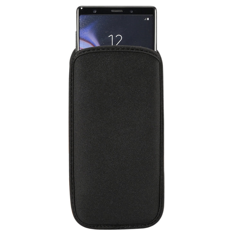 Housse universelle en néoprène pour téléphone portable Galaxy Note 9 / Note 8 / A8 Star et autres smartphones de 6,4 pouces
