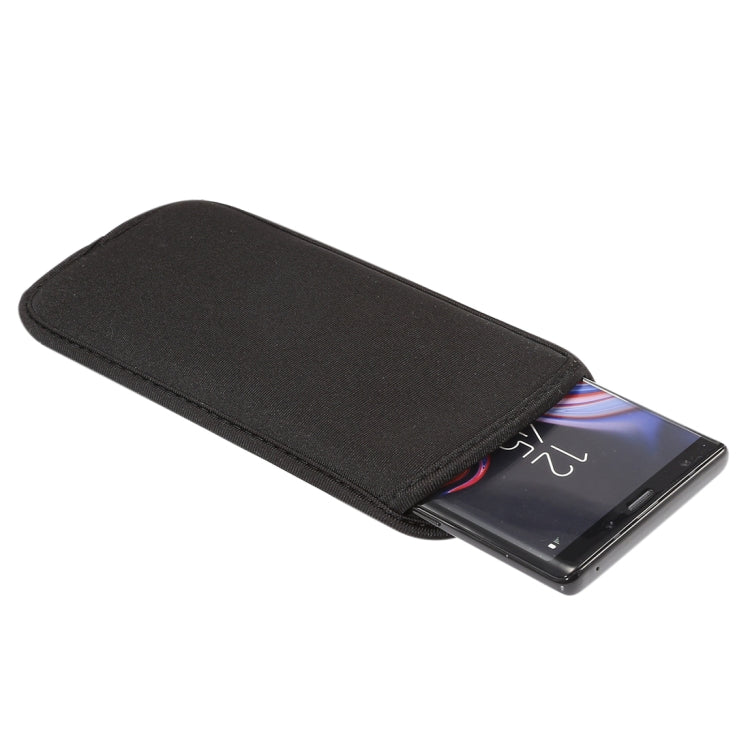 Housse universelle en néoprène pour téléphone portable Galaxy Note 9 / Note 8 / A8 Star et autres smartphones de 6,4 pouces