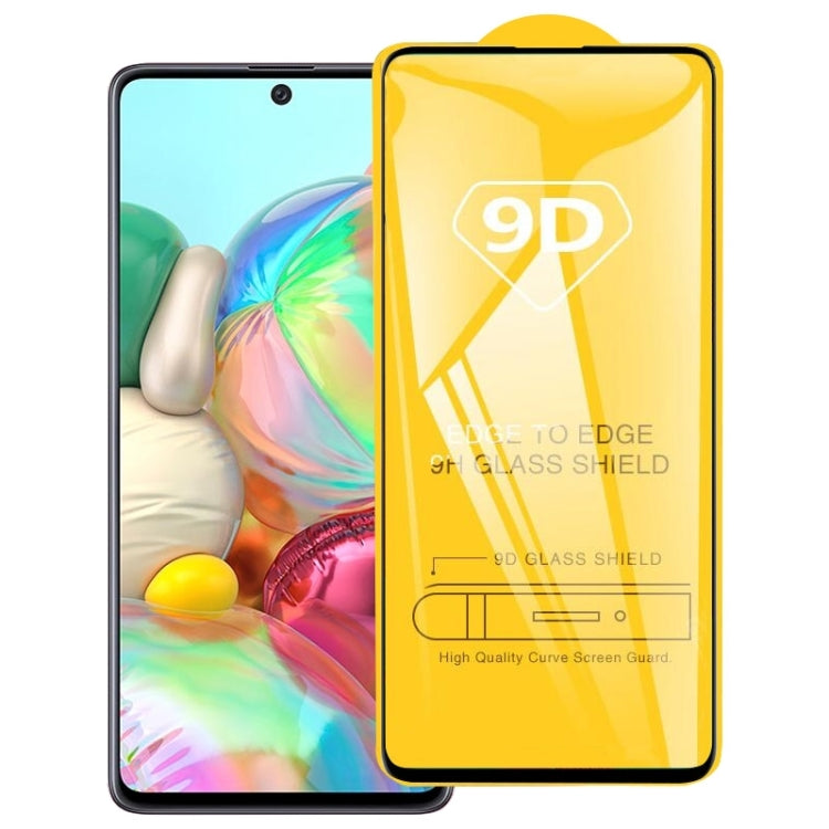 9D Full Glue Full Screen Tempered Glass Film for Samsumg Galaxy F55 / M55 / M54 / A71 / A73 / F54, For Galaxy M54/A71/A73 / C55