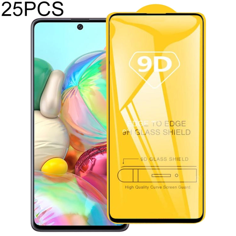 Lot de 25 films en verre trempé 9D pour Samsung Galaxy F55, M55, M54, A71, A73, F54, Galaxy M54, A71, A73, C55