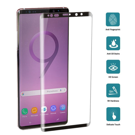 0.26mm ultra-thin curved edge glass film with full screen coverage Galaxy Note 9