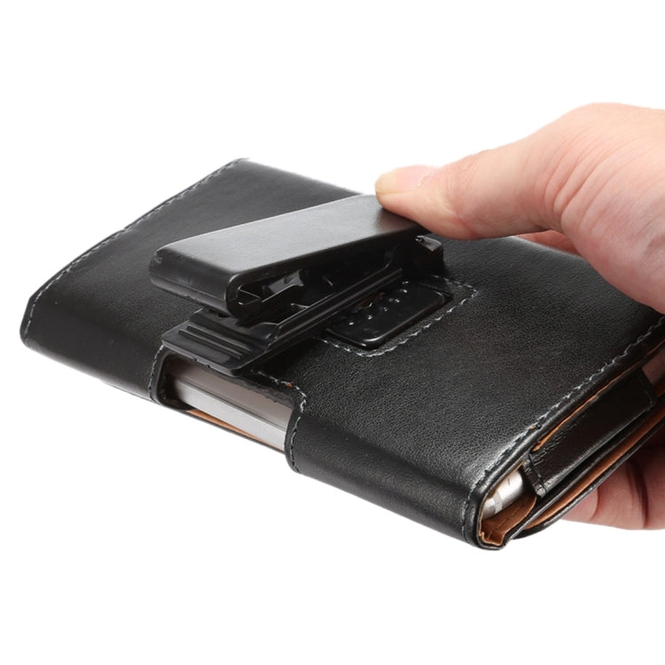 For Galaxy S7 Edge / G935 & S6 Edge / G925 Lambskin Texture Vertical Flip Leather Case of Waist Bag with Rotatable Back Splint