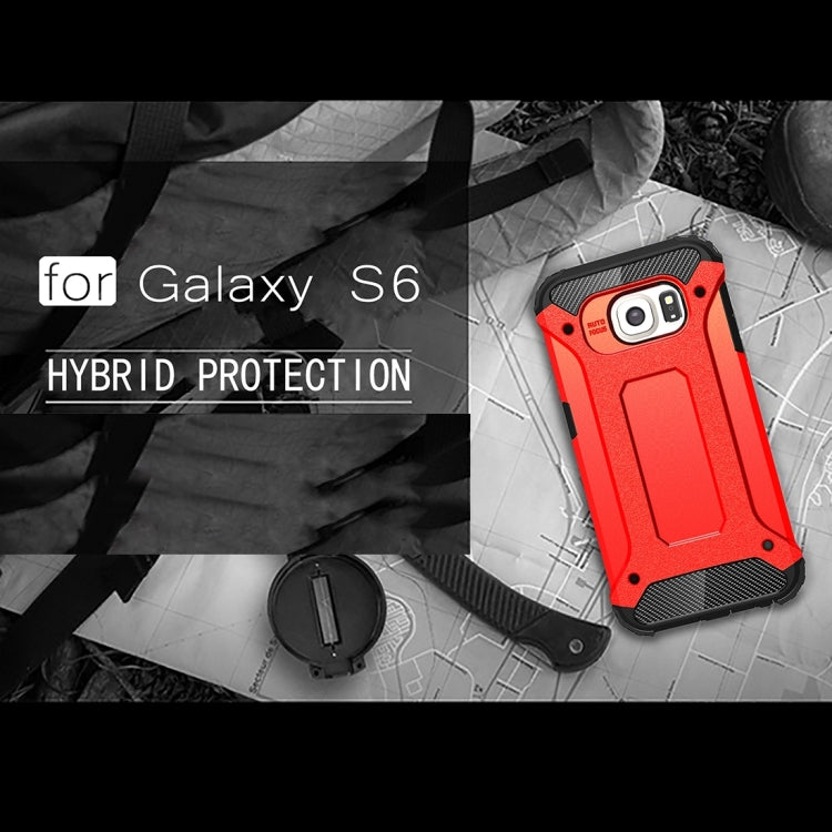 For Galaxy S6 / G920 Tough Armor TPU + PC Combination Case