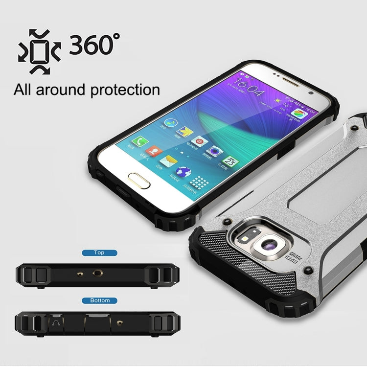 For Galaxy S6 / G920 Tough Armor TPU + PC Combination Case