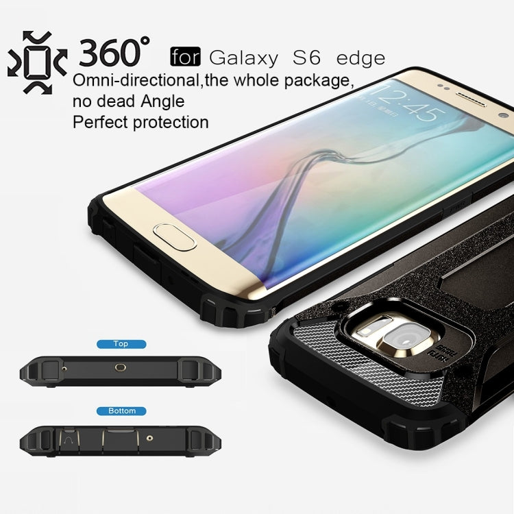 For Galaxy S6 Edge / G925 Tough Armor TPU + PC Combination Case, For Galaxy S6 edge