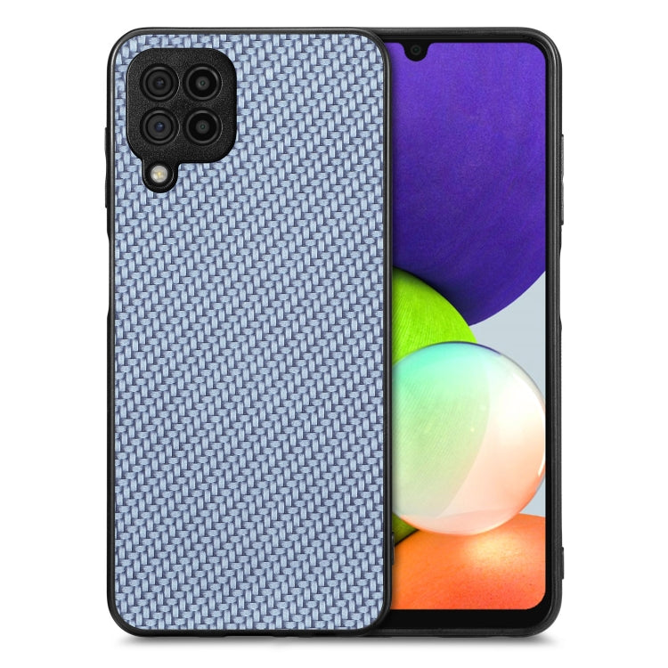 Carbon Fiber Texture Leather Back Cover Phone Case