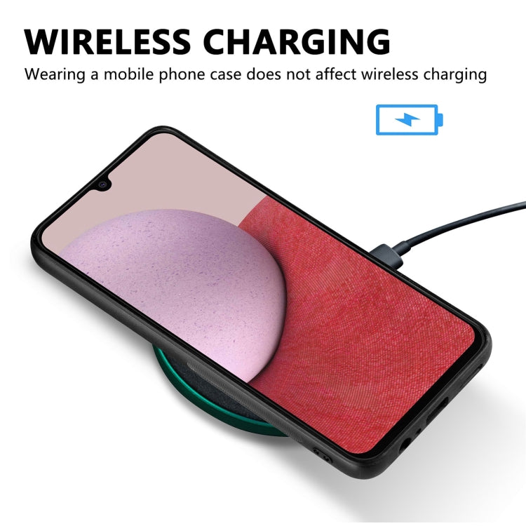 Carbon Fiber Texture Leather Back Cover Phone Case