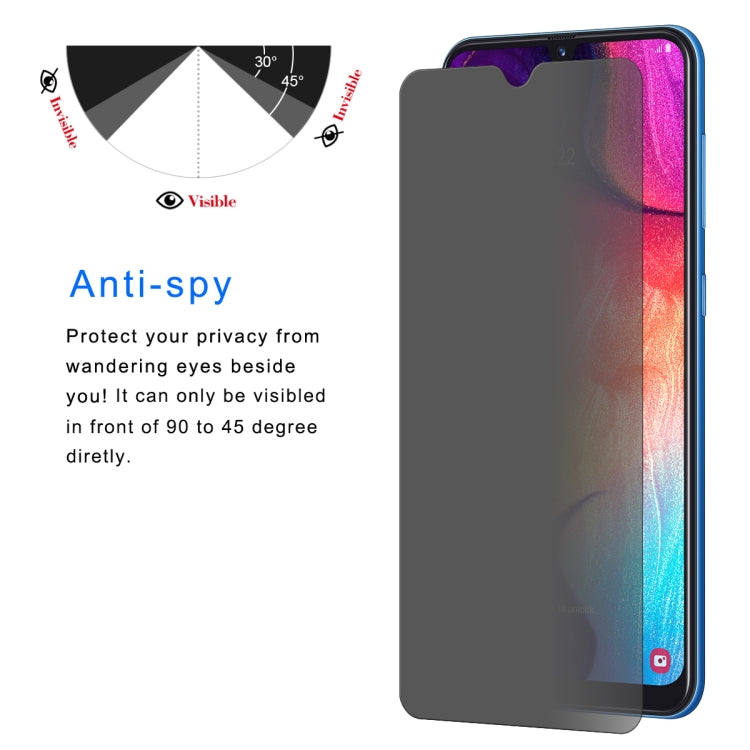 ENKAY Hat-Prince 0.26mm 9H 2.5D Privacy Anti-glare Tempered Glass Film for Samsung Galaxy A30 / A50, Galaxy A30