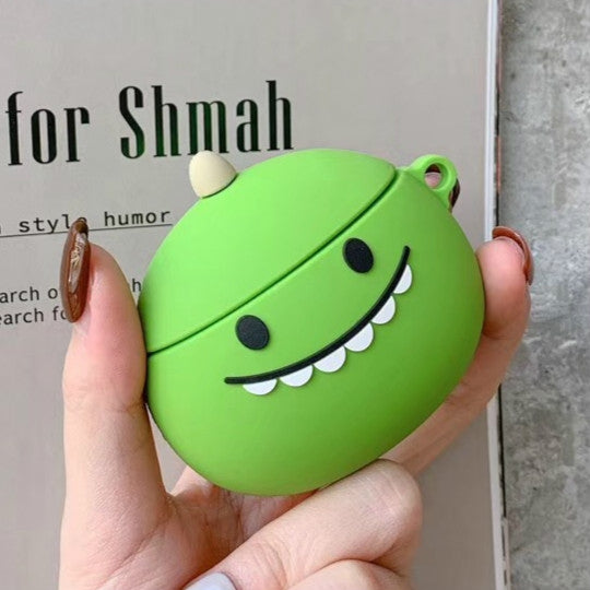 For Apple AirPods 1/2 Generation Universal Wireless Lion And Dinosaur Headphone Holder Bluetooth  Protective Case, Lion