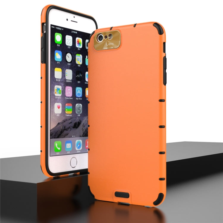 For iPhone 6 Plus & 6s Plus  Shockproof Grain PC + TPU Case, For iPhone 6 Plus