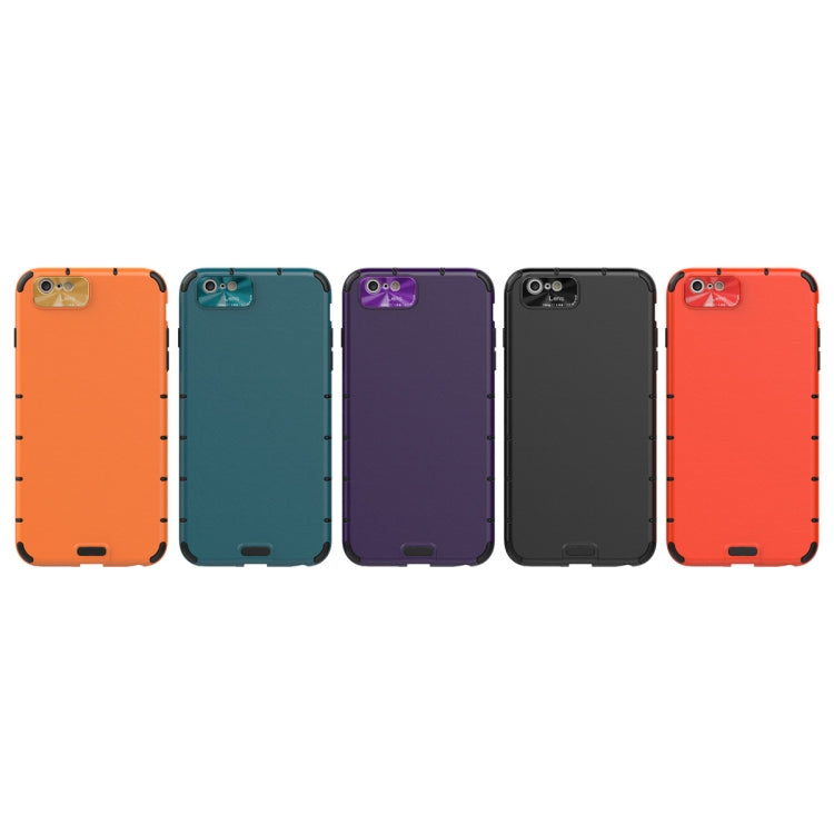 For iPhone 6 Plus & 6s Plus  Shockproof Grain PC + TPU Case, For iPhone 6 Plus